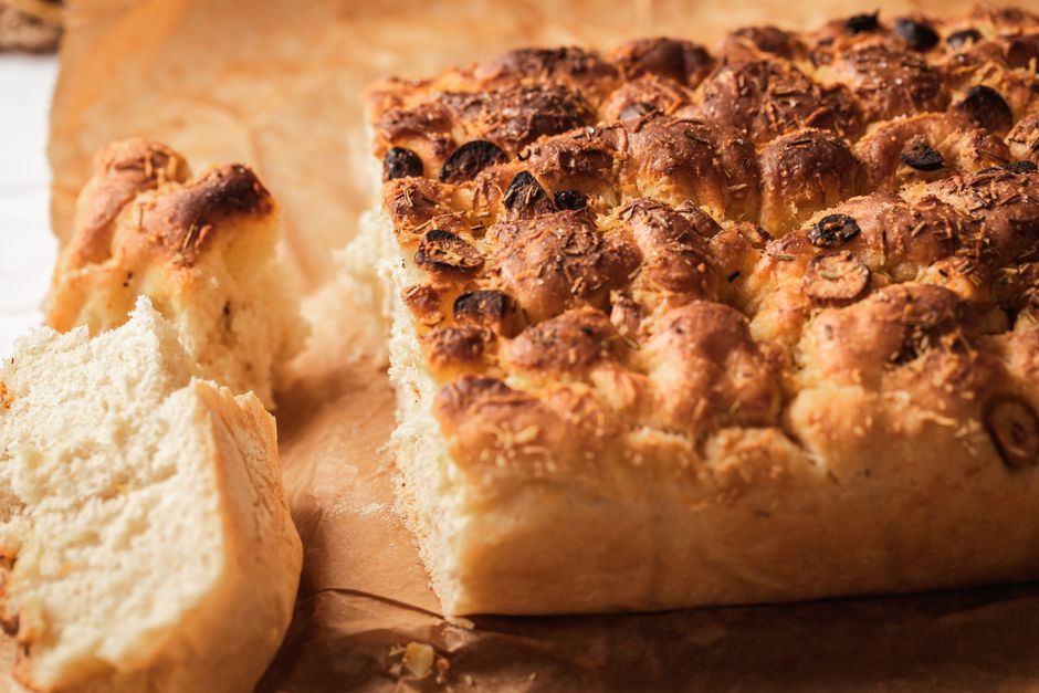 Focaccia maison : moelleuse, dorée, généreuse